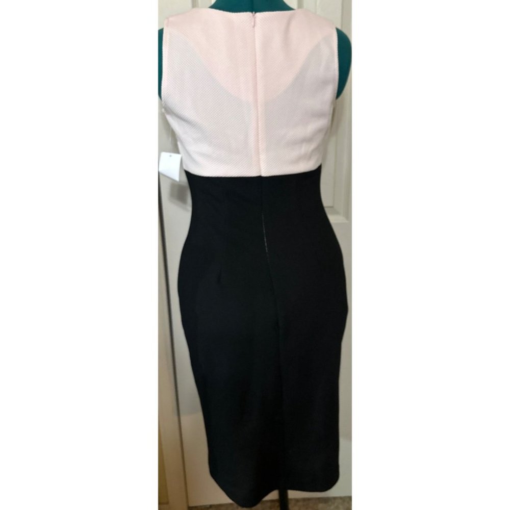 Danny and Nicole Straight & Pencil Midi Dress Polyester Blend Women's Size 6 - Picture 5 of 16
